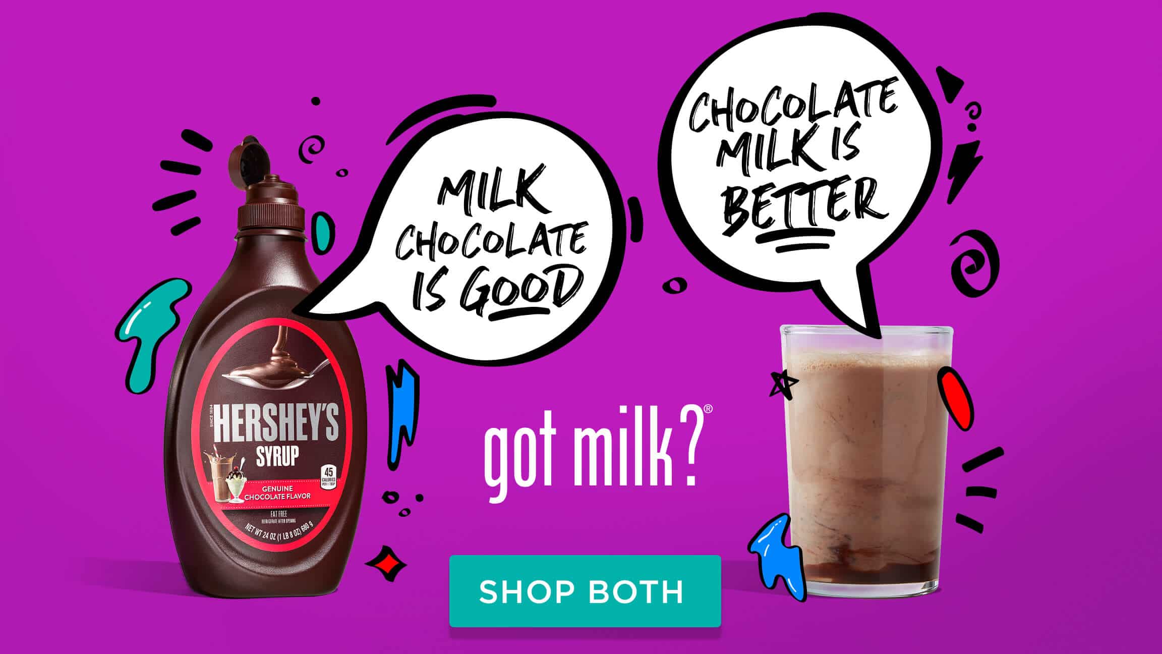 cross merchandising photo (1) Got milk advertisement for chocolate milk