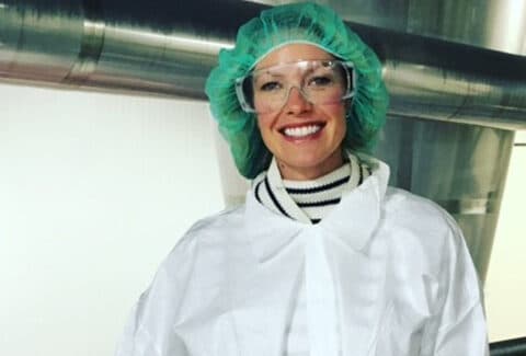 the-power-of-processing-recipe person in protective gear for processing milk